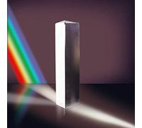 Adwikoso Cristallo ottico triangolare, prisma prisma arcobaleno spettro esperimenti vetro K9 cristallo con sacchetto per la pulizia (15,2 cm)