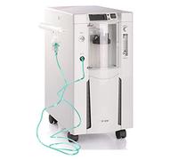 ADZHY Concentratore generatore di Ossigeno Medico, concentratore generatore di Ossigeno Ossigeno Regolabile 73%-96% con Ruota Universale a 360°, Doppia inalazione di Ossigeno, 1-5 L/min.,7F 3DWA