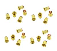 ADZJOY 20 Pezzi E5 Micro Mini Indicatore Piccola Lampadina 1.5V2.5V6.3V12V24V Microscopio Strumento Indicatore Piccola Lampadina E5 Vite Presa Portalampada(20pcs E5 Lamp Holder)