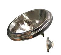 ADZJOY Tazza con Lampada alogena AR111 G53 Tazza in Alluminio QR111 Bianco Caldo Tazza alogena con Sorgente Luminosa AR111 Bean Gall 12V 35W 50W 75W 100W(12V 75W 24°)