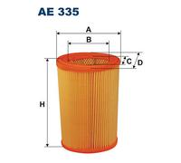 AE 335 FILTRON Filtro aria per CITROËN,MEGA,NISSAN,PEUGEOT,ROVER