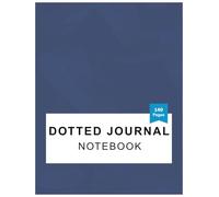 AE Dotted Journal Notebook: Large A4(8.5 x 11) Dotted Notebook for Drawing, Designing, Writing, and Creative Journaling - 140 Pages
