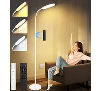 AearKing Lampada per Terapia Della Luce,10000 Lux lampada SAD Senza Raggi UV,lampade di luce Diurna con 3 Colori,6 Luminosità e Timer,Lampada Fototerapia con Telecomando, Lampade da Terra per Ufficio