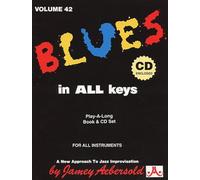 Aebersold Volume 42 - Blues in All Keys (Book & CD)