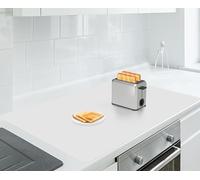 AECHY Tappetino in Silicone 90x60x0,2 cm, Protettivo, Impermeabile, Resistente al Calore, Antiaderente, Multiuso per Cucina, Tavolo, Artigianato, Facile da Pulire, Trasparente