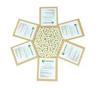 aecodune Ricarica per Palline Asciugatrici 6 mesi - Perle Ammorbidenti e Fragranza Delicata, Riduce il Tempo di Asciugatura - Ammorbidente per Bucato, Ingredienti Naturali ed Economie (20 Asciugature)