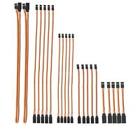 AEDIKO 10pcs Cavo di prolunga servo tipo Y estesa linea cavo cavo di prolunga per futaba JR Y cablaggio servo estensione (7cm-10pcs)