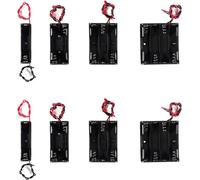 AEDIKO 2 Set AAA Supporto Batteria 2 pz 1 Slot AAA Supporto Batteria 2 Slot 3 Slot 4 Slot