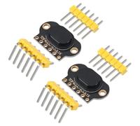 AEDIKO 2pcs TOF400C VL53L1X 4M Laser Ranging Sensor Module 3.3V/5V I2C 50Hz Fast Ranging Long Distance Time-oflight (ToF) Sensore di Distanza