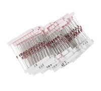 AEDIKO 30 Value 300 pezzi 1W Zener Diodi Assortment Kit 3V 3.3V 3.6V 3.9V 4.3V 4.7V 5.1V 5.6V 6.2V 6.8V 7.5V 8.2V 9.1V 10V 11V 12V 13V 15V 16V 18V 2V 20V 2 V, 24 V. 27 V, 30 V, 33 V, 36 V, 39 V, 43 V