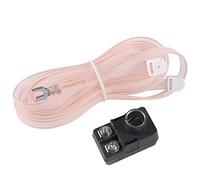 AEDIKO Antenna FM a dipolo da 300 Ohm a forma di T Antenna FM + trasformatore da 300 ohm a 75 ohm (balun tipo F a pressione) per ricevitore stereo domestico AV Audio Home Theater ricevitore