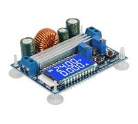AEDIKO Scheda convertitore DC-DC Buck Boost con display LCD Regolatore di tensione 3A 35W Modulo di alimentazione 5.5-30V 12V a 0.5-30V 5V 24V Tensione costante regolabile Step-Up Step-Up Step-Down