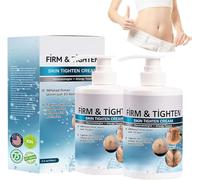 Aeehfengtm Fermo Serrare la Pelle Serrare Crema, Lift & Fermo Anti Aging Viso & Crema Collo, Idratante con Elastina, Lozione Corpo Idratante per Tutti i Tipi di Pelle (2 PZ)