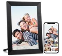 AEEZO WiFi Cornice Foto Digitale da 9 pollici con IPS Display Touch screen Smart Cornice foto Cornice digitale condividi Foto e Video istantaneamente tramite app (nero)