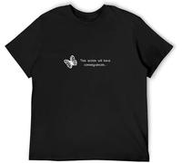 AEFDHGSN Life is Strange T Shirt White Life is Strange Printed T-Shirt Summer Large T-Shirts Black 3XL