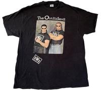 AEFDHGSN Vintage 90s NWO The Outsiders Scott Hall Ramon Kevin Nash Mens T-Shirt Black Size XXL
