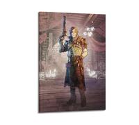 AEFEUGBE Poster decorativo da parete su tela, motivo: Tiny Tina's Wonderland Game Poster, 5, poster decorativo moderno per camera da letto, per camera da letto (60 x 90 cm)