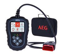 AEG 005073 Strumento Diagnostico OBD2 Evol 2, 3 Funzioni: Lettura, Dettaglio, Cancellazione dei codici di guasto, Analisi dati del veicolo, Test della batteria e circuito di ricarica
