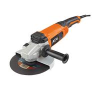 AEG 4935431720 - Smerigliatrice angolare WS 22-230 E, 2200 W, 18 V, nero, arancione