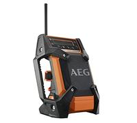 AEG 4935451539 Radio da Cantiere 12 V-18 V Dab+ Usb Senza Batteria Né Caricatore Br 1218C-0