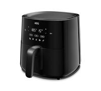 AEG AAF3B Friggitrice ad aria senza olio, 3,3 l, Airfryer con 8 programmi automatici, frie, cottura e gratina, funzione di preriscaldamento, touch screen, adatto per lavastoviglie, nero