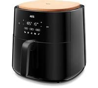 AEG AAF7B Friggitrice ad aria senza olio, capacità 7 l, 1800 W, Airfryer con controllo touch, 8 programmi automatici, timer 60 min, temperatura massima 200 °C, adatto per lavastoviglie, nero lucido