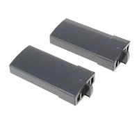 AEG AEL07 - Cartucce anticalcare per ferro da stiro a vapore ST7 e ST8 (prevenzione della calcificazione, filtrazione ad alta efficienza, sostituzione filtro, accessori stazione di stiratura facile, 2 pezzi, nero)