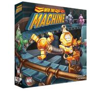AEG Alderac Ent. Into the Machine Gioco da Tavolo, Corsa Tattica Robot | 2-5 giocatori, 45-60 min, età 10+; staffetta tattica con plance modulari, terminali e 145 robot in legno.