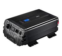 AEG Automotive 10062 Convertitore di Tensione sinusoidale 1500 Watt 12 Volt a 230 Volt App, prevalenza e Controllo Ventola