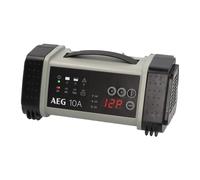 AEG Automotive 97025 Caricabatteria da auto microprocessore LT 20 Ampere per 12 e 24 V batterie, 9 Livelli, Power Supply e automatica temperatura Compensazione, LT20