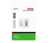 AEG Automotive 97271 Lampadina a incandescenza Light Plus T4W, set da 2