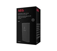 AEG AZE150 - Batteria di ricambio per aspirapolvere AEG 8000 (batteria di riserva, lunga durata, cambio rapido, capacità 2,5 Ah, potenza potente, colore: Nero