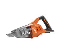 AEG BHSS18-0 Aspiratore Compatto a Batteria 18V, con Prolunga, Include Pre-Filtro Lavabile, Contenitore Sganciabile e Trasparente per Verifica Riempimento, Batteria Non Inclusa