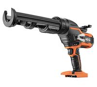 AEG BKP18C-310-0 Pistola per Silicone a Batteria 18V, Antigocciolamento, Velocità Regolabile, 4500 N di Forza, Cartucce da 310 ml, Batteria Non Inclusa