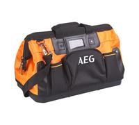 AEG - Borsa ultra resistente, 8 tasche interne, 6 fibbie interne per utensili, 7 tasche esterne, base solida e impermeabile, tracolla regolabile - BAGTT