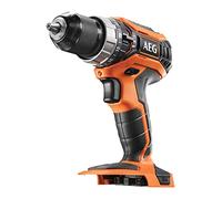 AEG BSB18C2-0 Trapano a Percussione 18V, Batteria Non Inclusa, Lunghezza di 191mm, 2 Velocità: 0-450/0-1800 rpm, 50 Nm (2.0 Ah) / 60 Nm (4.0 Ah) di Coppia Massima, Mandrino di 13mm