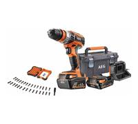 AEG BSB18C2X-X02TB TRAPANO 2 BATTERIE 2AH-4AH 18 Volt con mandrino rimovibile