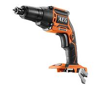 AEG BTS18BL-0 Avvitatore per Cartongesso Brushless a Batteria 18V, Motore da 5000 g/min, Beccuccio Regolabile, Attacco Hex da 1/4" a Rilascio Rapido, per Viti da 25-55 mm, Batteria Non Inclusa