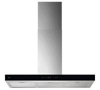 AEG Cappa a camino GB 67D91 HL finitura inox e vetro nero da 90 cm