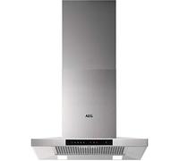 AEG Cappa da cucina a piramide con comandi touch, 60 cm, in acciaio inox