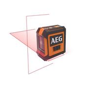LIVELLA LASER AUTOLIVELLANTE LASER ROSSO FINO A 15m PROTEZIONE IP54 CLR215-B AEG
