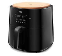 AEG AAF7B Friggitrice ad aria senza olio, capacità 7 l, 1800 W, Airfryer con controllo touch, 8 programmi automatici, timer 60 min, temperatura massima 200 °C, adatto per lavastoviglie, nero lucido