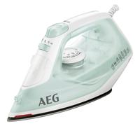 AEG DB 1740LG Ferro da stiro, 2400 W, 110 g, vapore, 0-30 g, indicatore di calore residuo, piastra in ceramica, scorrevolezza, serbatoio dell'acqua da 250 ml, cavo da 2 m, sistema anticalcare, verde
