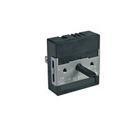 AEG Electrolux 140013340017 EGO 50.85071.000 - Interruttore per piano cottura a doppio circuito, girevole a destra, 240 V, originale Electrolux 140013340017 EGO 50.85071.000, regolazione continua