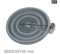 AEG Electrolux Elementi Riscaldonneto Radiante 265/210/145mmØ 2700/1950/