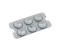 AEG Electrolux uovo inserto 223102428/8 originale 177x92mm 6Eggs per la porta del frigorifero