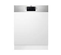 AEG FEB52620ZM Teilintegrierter Geschirrspüler, 60 cm breit, 13 Maßgedecke, QuickLift, AirDry, Softspikes, edelstahl
