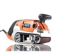 AEG HBS 1000E Levigatrice a Nastro 1010 W, Velocità Regolabile, con Sacchetto Raccogli-Polvere e Nastro Abrasivo