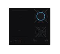 AEG HDB64623N PIANO COTTURA 2 FUOCHI GAS + 2 INDUZIONE 60 CM TOUCH NERO