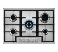 AEG HGB75400SM Acciaio inossidabile Da incasso 75 cm Gas 5 Fornello(i) [949630992]